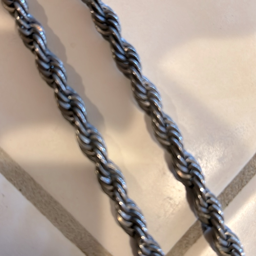 Sterling silver markings …necklace 14 inch long